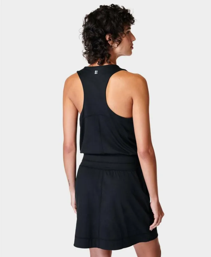 Sweaty Betty Gaia Yoga Dress Black Clothing