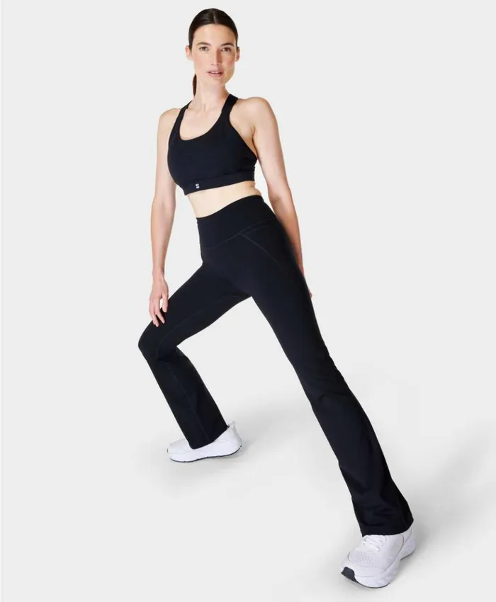 Sweaty Betty Power Bootcut Workout Pants Black Clothing Flared