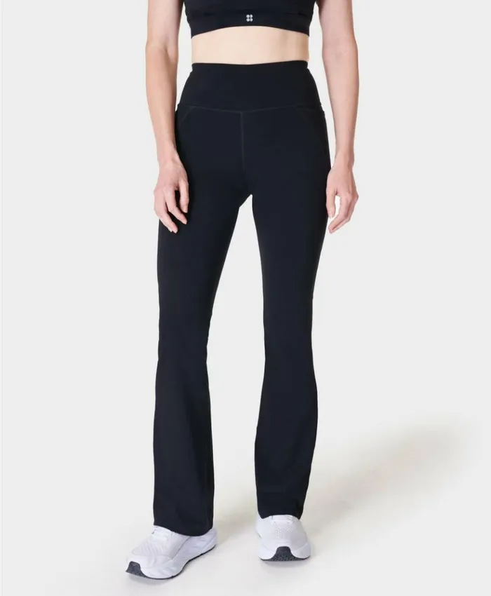 Sweaty Betty Power Bootcut Workout Pants Black Clothing Flared
