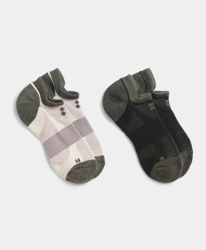 Sweaty Betty Technical Run Socks 2 Pack Lily White AccessoriesClothing