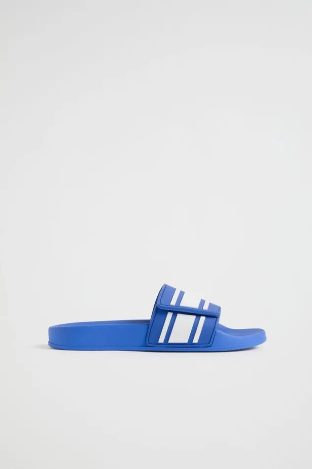 Swimwear Boy Seed Heritage Stripe Rubber Slide Deep Ocean