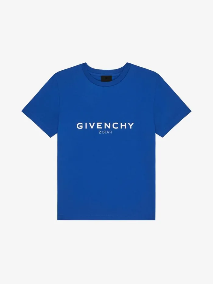 TShirt In Printed Jersey Royal Blue Kids Givenchy