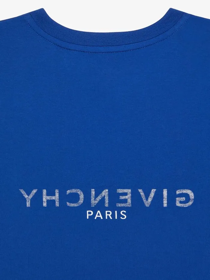 TShirt In Printed Jersey Royal Blue Kids Givenchy