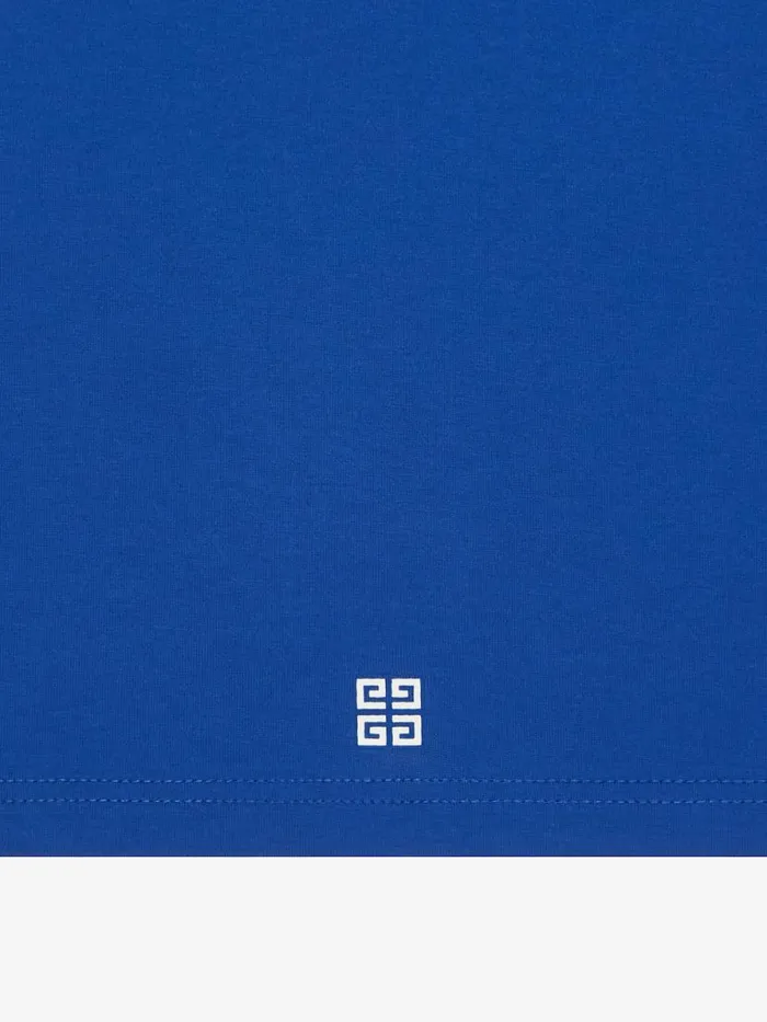 TShirt In Printed Jersey Royal Blue Kids Givenchy