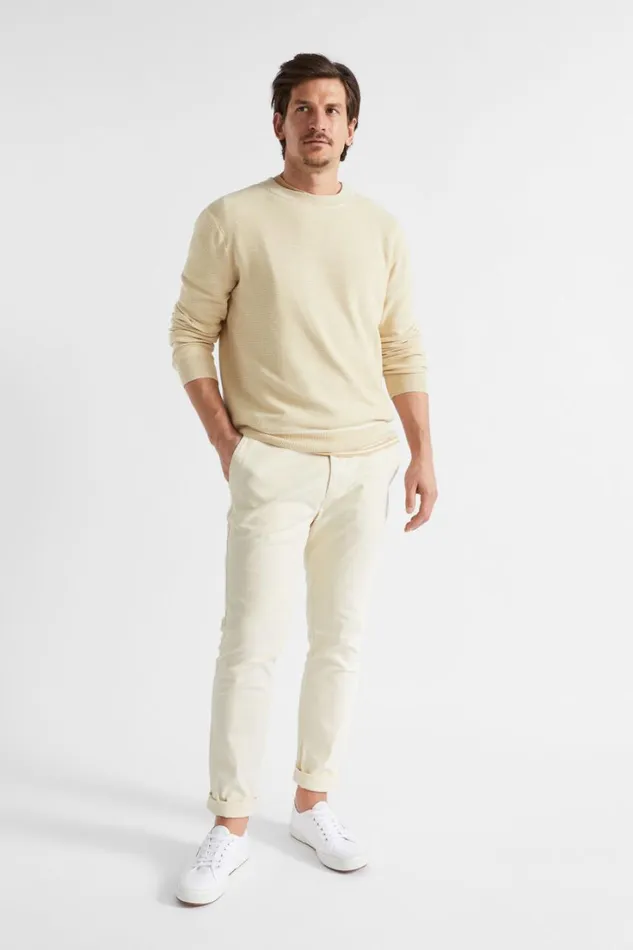 TShirts and Sweaters Man Seed Heritage Lightweight Sweater Sand