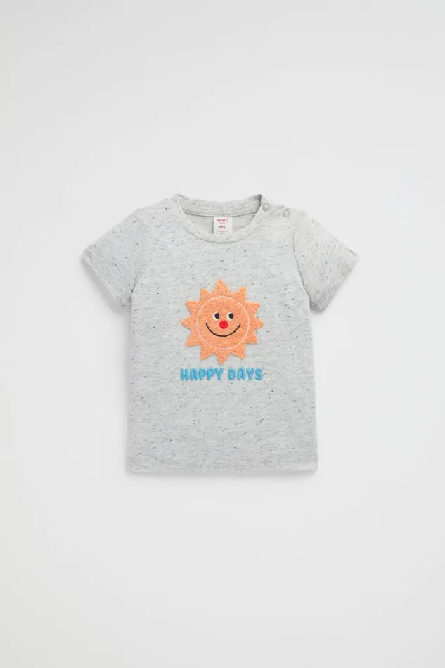 TShirts and Tops Baby Seed Heritage Sunshine Tee Cloudy Marle