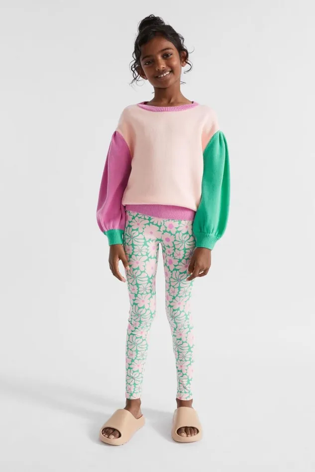 TShirts and Tops Girl Seed Heritage Colourblock Knit Multi