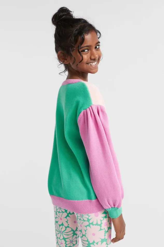 TShirts and Tops Girl Seed Heritage Colourblock Knit Multi