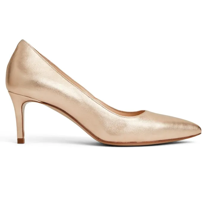 TARA Pump GOLD Women Bruno Magli Evening