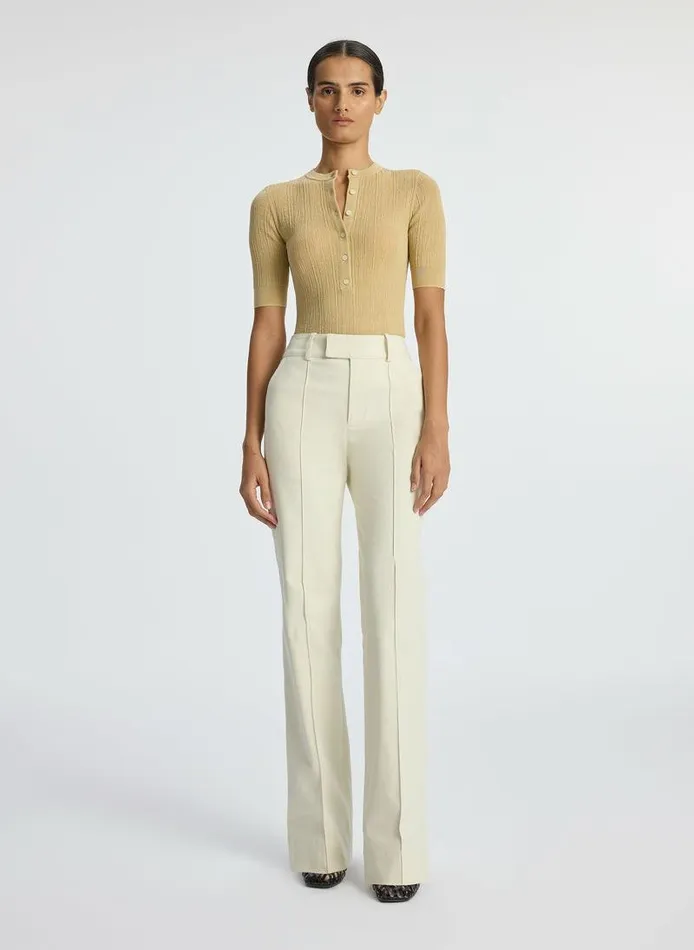 Tees and Tanks Women ALC Fisher Fine Cotton Knit Top Lark Tees and Tanks Women ALC Fisher Fine Cotton Knit Top Lark