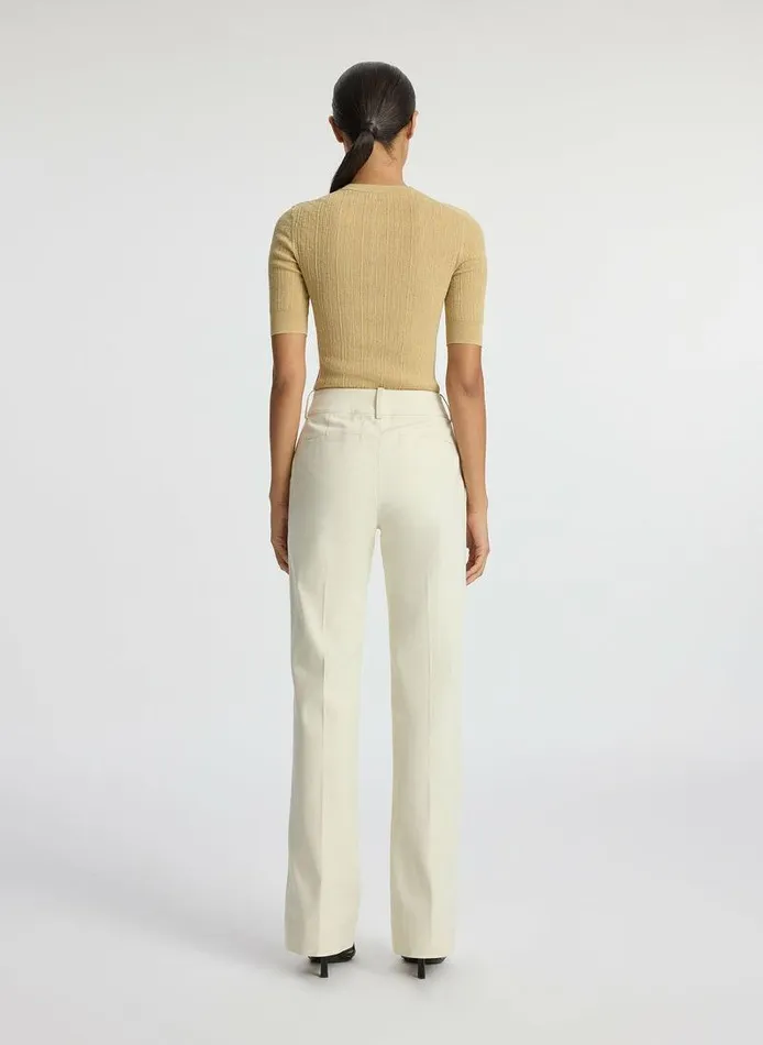 Tees and Tanks Women ALC Fisher Fine Cotton Knit Top Lark Tees and Tanks Women ALC Fisher Fine Cotton Knit Top Lark