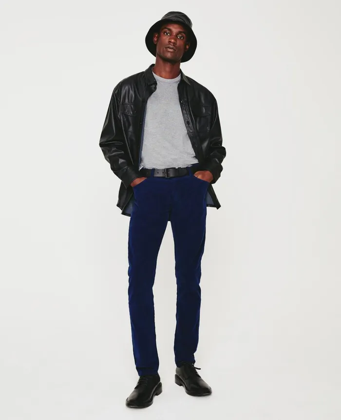 Tellis Sulfur College Navy Men AG Jeans Pants