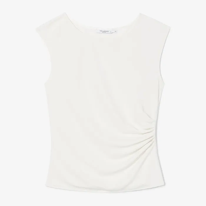 The Brooke Definition Top 8211 Eco Soft Wave Ivory Tops M M LaFleur Women