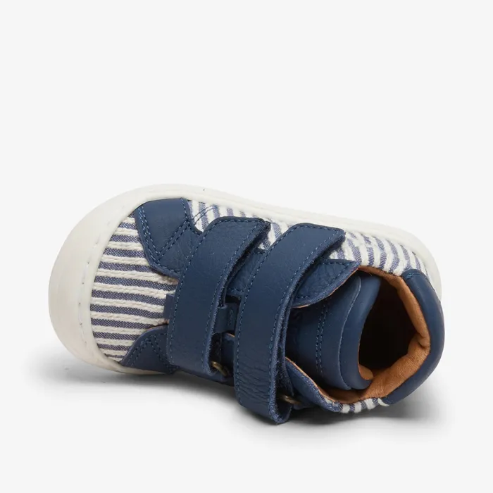 thor v jeans stripes Blue BABY Prewalkers bisgaardshoes