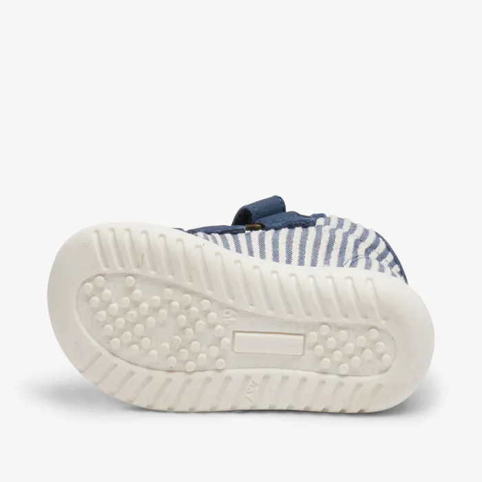 thor v jeans stripes Blue BABY Prewalkers bisgaardshoes