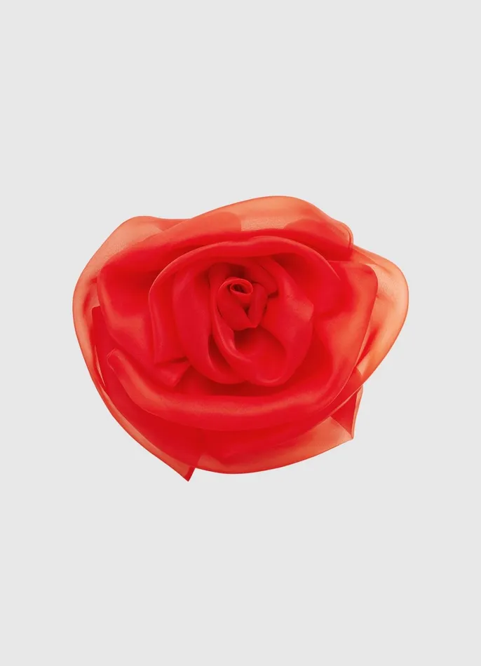 Tops and Shirts Women LEO LIN Bloom Rose Bustier Top 8211 Scarlet