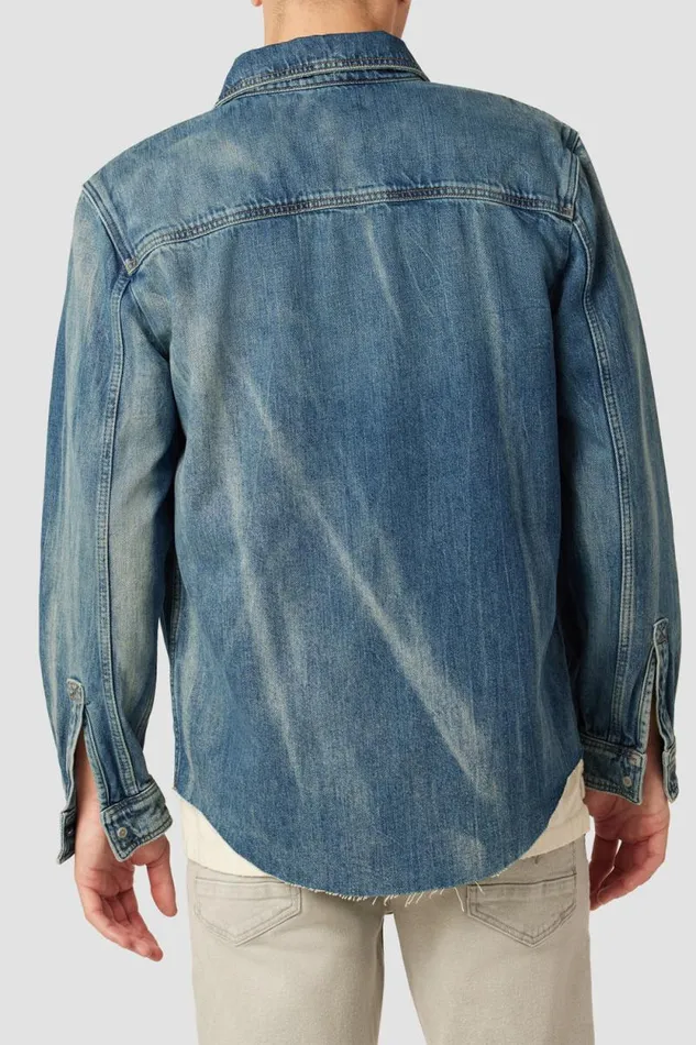 Tops and Sweaters Men Hudson Jeans Long Sleeve Shirt Extracted Indigo Tops and Sweaters Men Hudson Jeans Long Sleeve Shirt Extracted Indigo