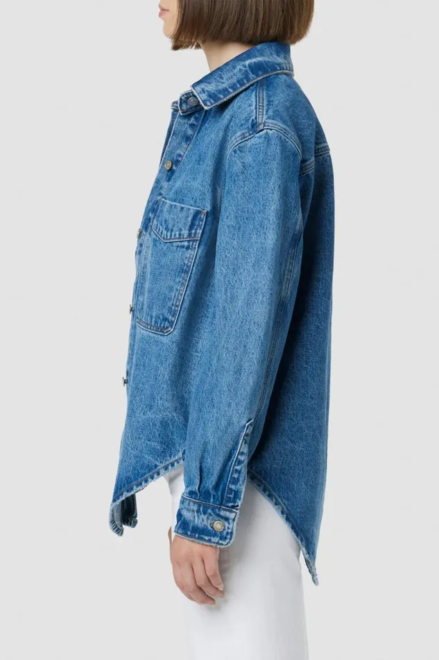 Tops and Sweaters Women Hudson Jeans Oversized Shirt Jacket Goldenrod Tops and Sweaters Women Hudson Jeans Oversized Shirt Jacket Goldenrod