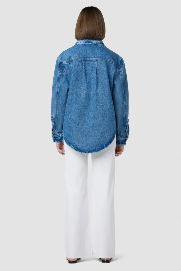 Tops and Sweaters Women Hudson Jeans Oversized Shirt Jacket Goldenrod Tops and Sweaters Women Hudson Jeans Oversized Shirt Jacket Goldenrod