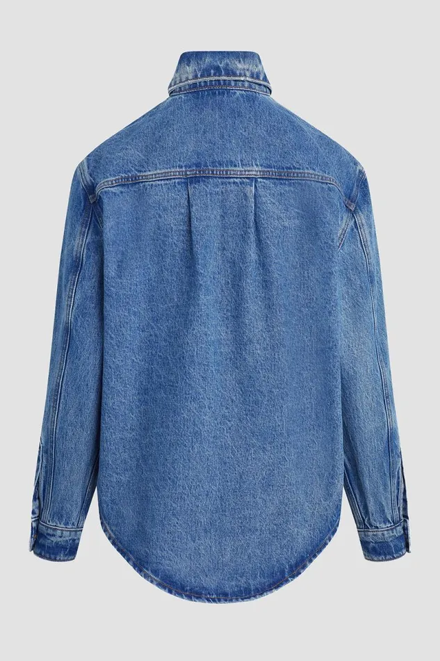 Tops and Sweaters Women Hudson Jeans Oversized Shirt Jacket Goldenrod Tops and Sweaters Women Hudson Jeans Oversized Shirt Jacket Goldenrod