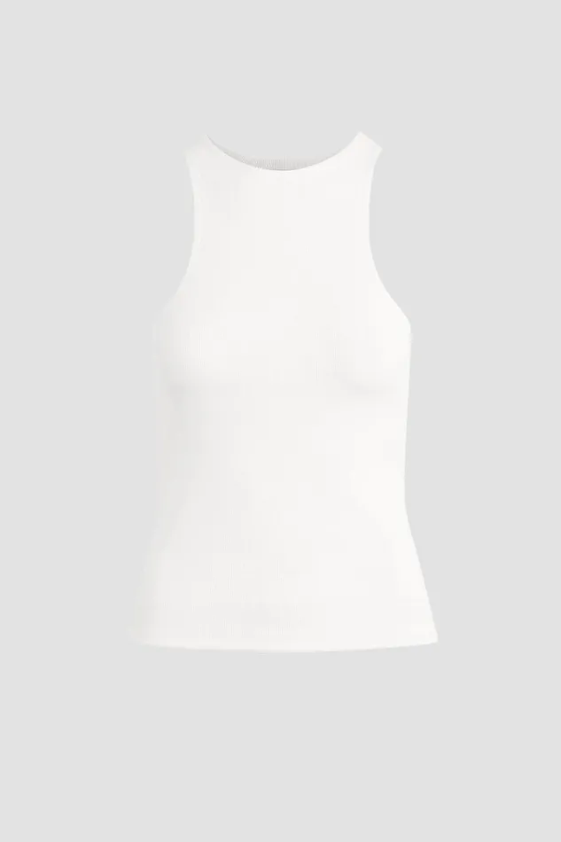 Tops and Sweaters Women Hudson Jeans Racer Tank Ecru Tops and Sweaters Women Hudson Jeans Racer Tank Ecru