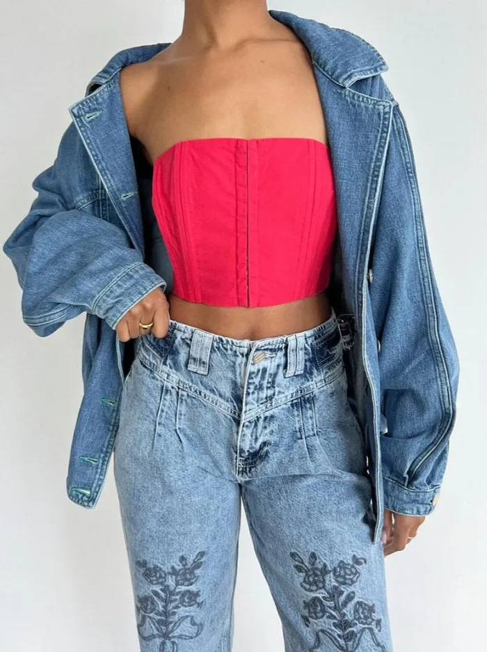 Tops Shop Lisa Says Gah Arke Bustier