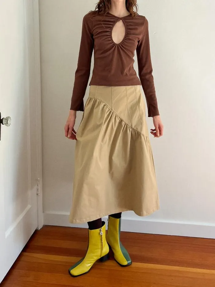 Tops Shop Lisa Says Gah Nora Keyhole Top