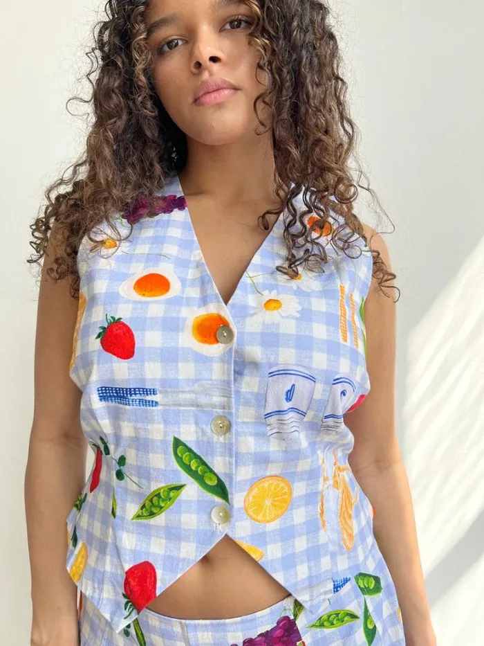 Tops Shop Lisa Says Gah Riley Vest