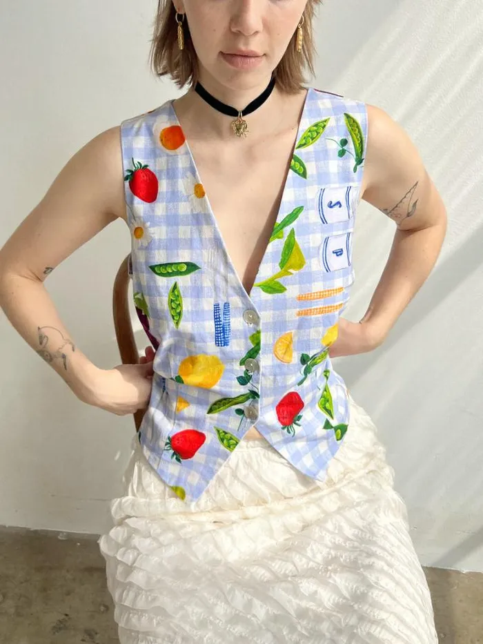 Tops Shop Lisa Says Gah Riley Vest