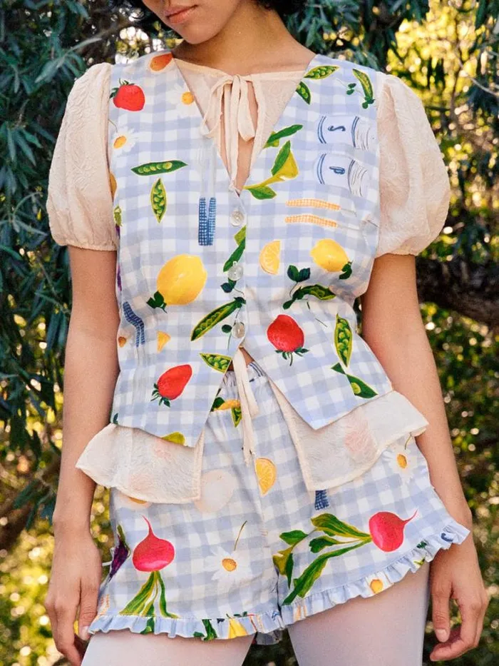 Tops Shop Lisa Says Gah Riley Vest