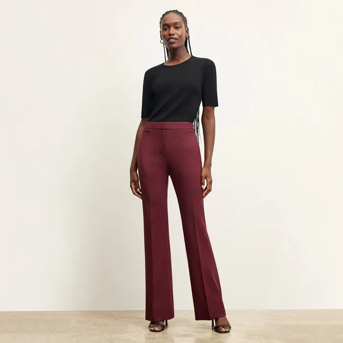 Tops Women The Choe Top 8211 Eco 365Knit Black M M LaFleur