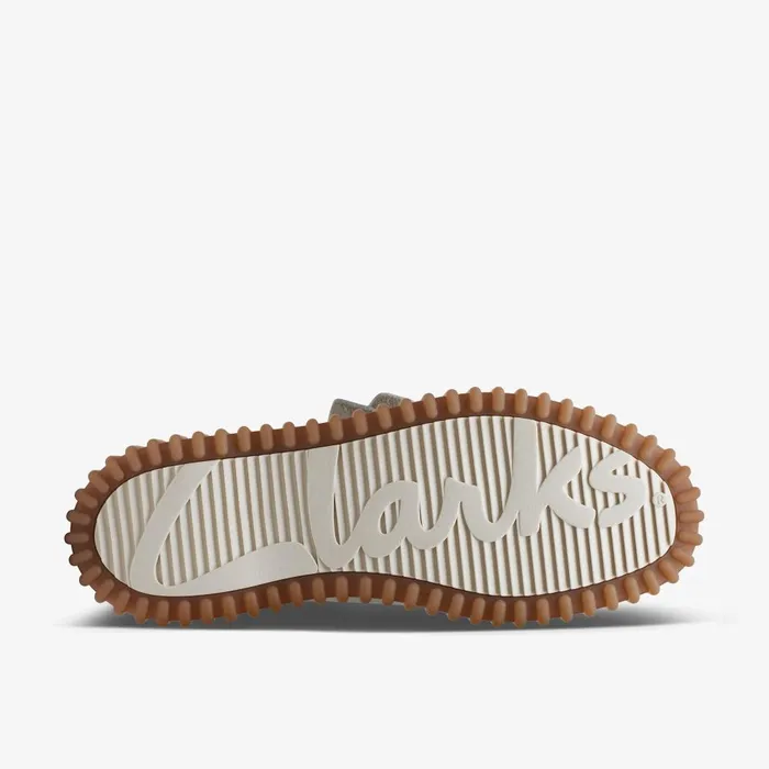 Torhill Bee Off White Leather Women Clarks Platforms