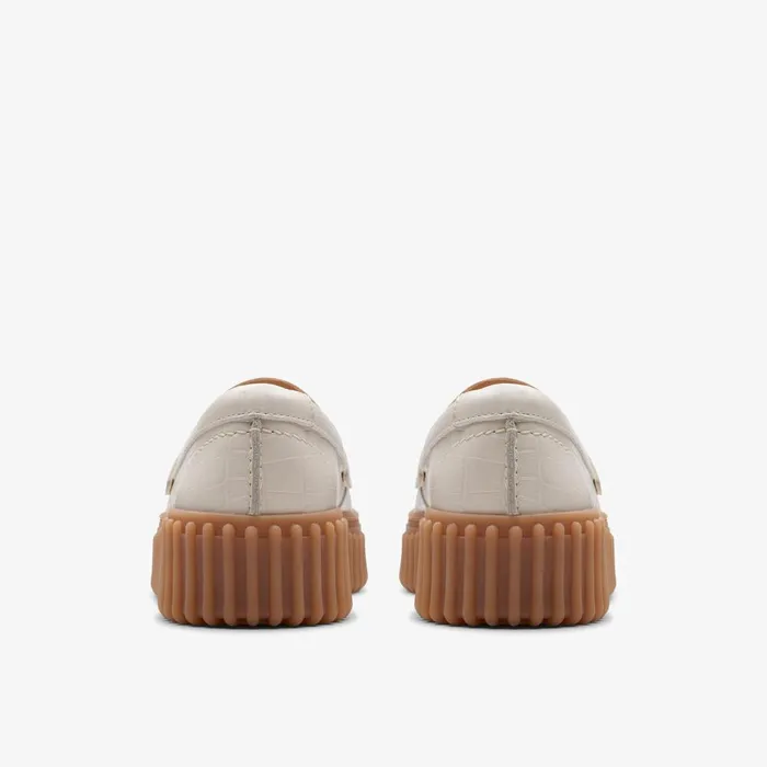 Torhill Penny Cream Interest Women Clarks SlipOns
