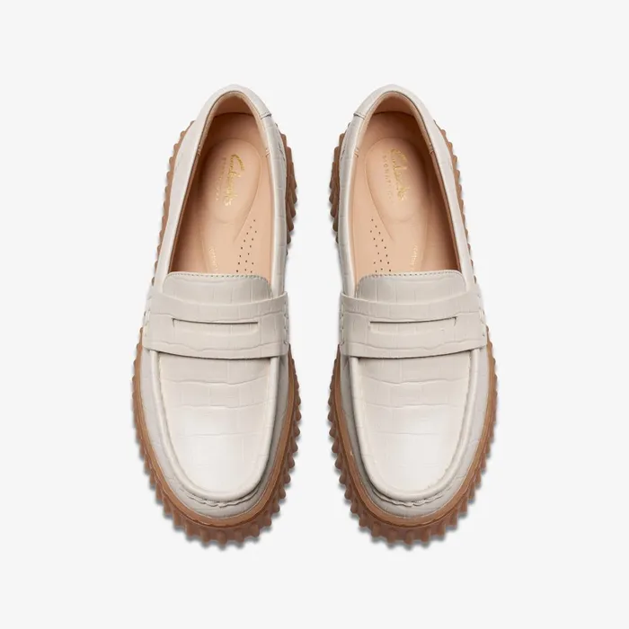 Torhill Penny Cream Interest Women Clarks SlipOns