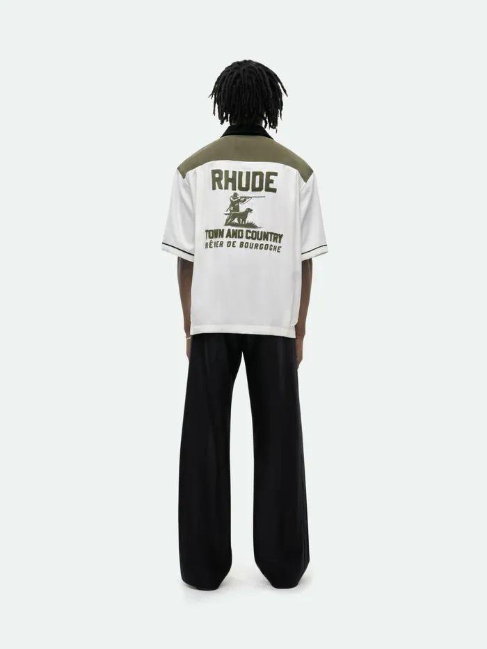 TOWN and COUNTRY BOWLING SHIRT Men Rhude Shirts