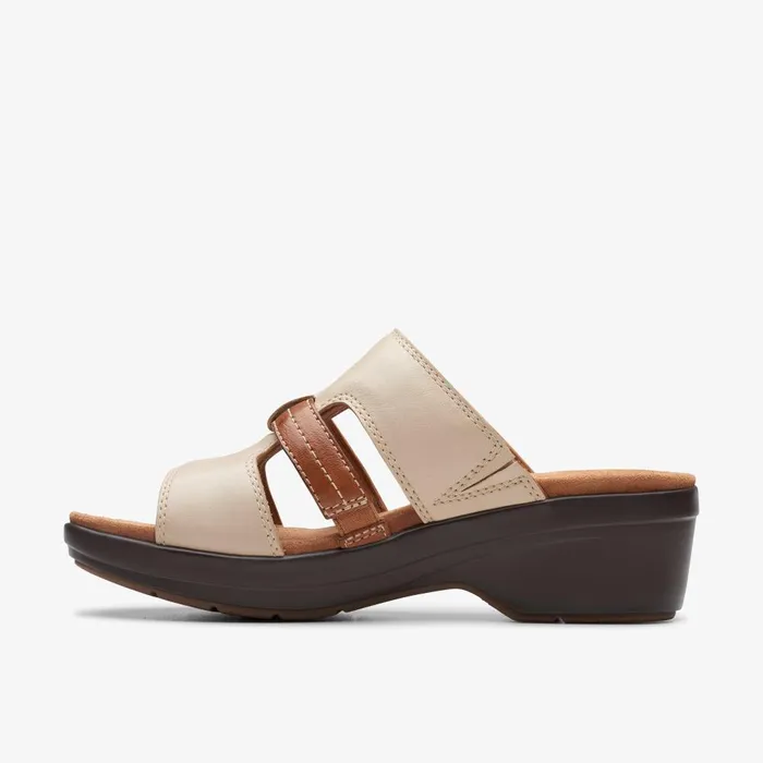 Tuleah Jane Sand Combination Women Clarks Sandals and Flip Flops
