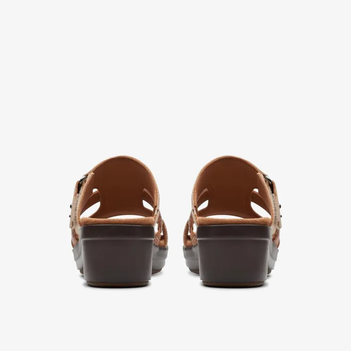 Tuleah Jane Sand Combination Women Clarks Sandals and Flip Flops