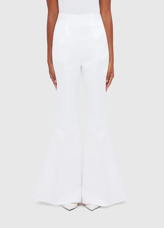 Two Piece Sets Women LEO LIN Maya Flared Pants 8211 Snow