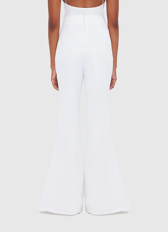 Two Piece Sets Women LEO LIN Maya Flared Pants 8211 Snow