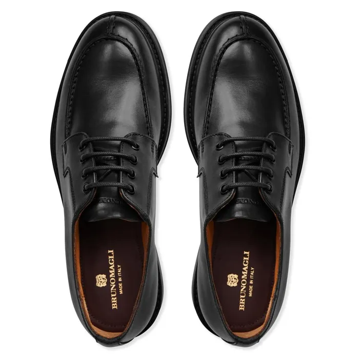 Tyler Split Toe Leather DerbyBlack Men Bruno Magli Casual Shoes