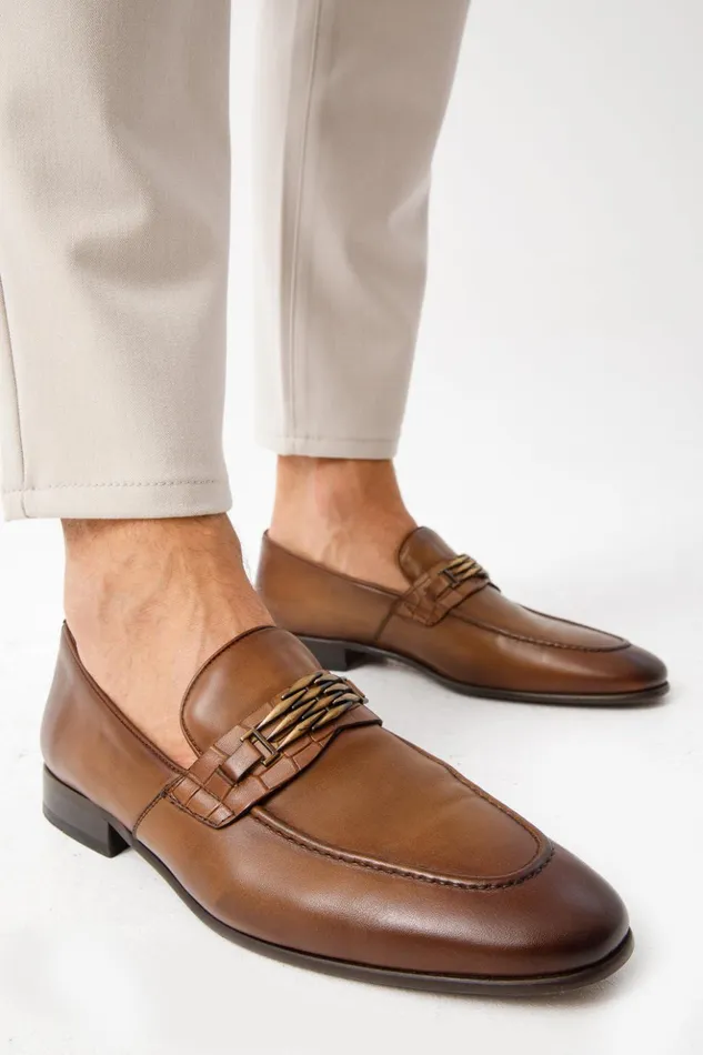 Vinci Leather Dress Shoes The Bogota Tan Leather Bit Loafer Shoe 8211 Men