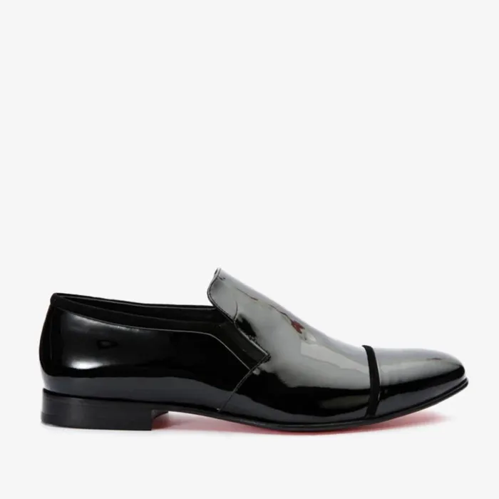 Vinci Leather Dress Shoes The Marlo Shoe Black Patent Leather Cap Toe SlipOn Dress Loafer Shoe 8211 Men Vinci Leather Dress Shoes The Marlo Shoe Black Patent Leather Cap Toe SlipOn Dress Loafer Shoe 8211 Men