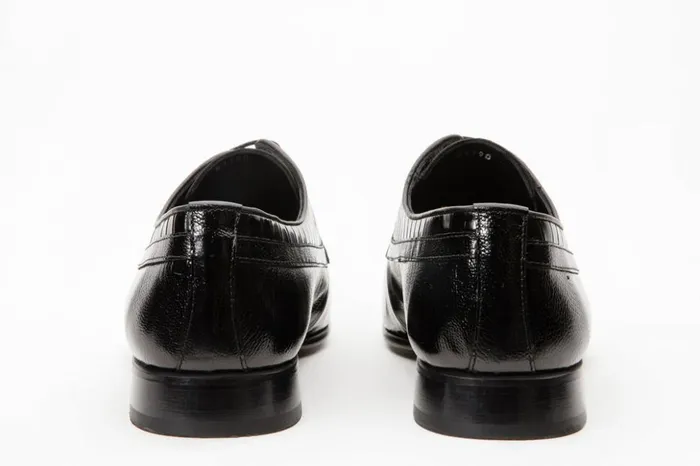 Vinci Leather Dress Shoes The Martin Black Leather Derby Shoe 8211 Men