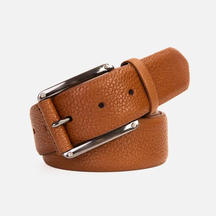 Vinci Leather Leather Belts The Draco Brown Calfskin Belt 8211 Men