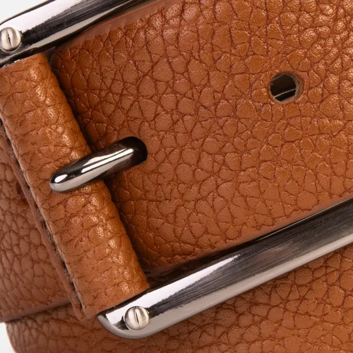 Vinci Leather Leather Belts The Draco Brown Calfskin Belt 8211 Men