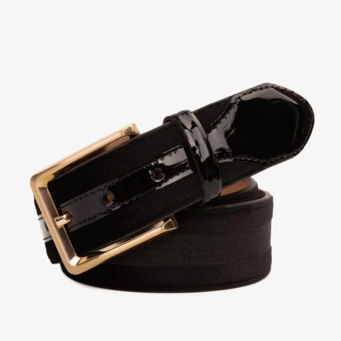 Vinci Leather Leather Belts The Pontalto Black Leather Belt 8211 Men