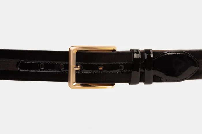Vinci Leather Leather Belts The Pontalto Black Leather Belt 8211 Men