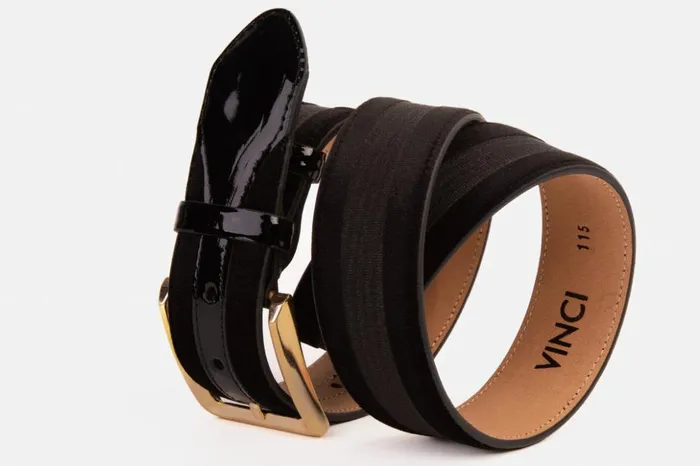 Vinci Leather Leather Belts The Pontalto Black Leather Belt 8211 Men