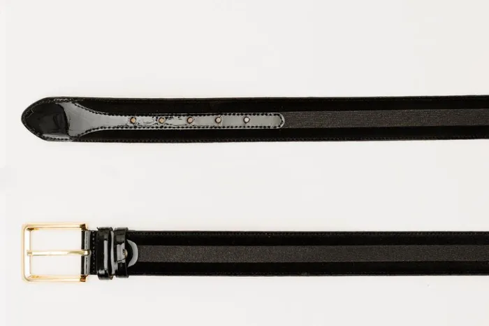 Vinci Leather Leather Belts The Pontalto Black Leather Belt 8211 Men