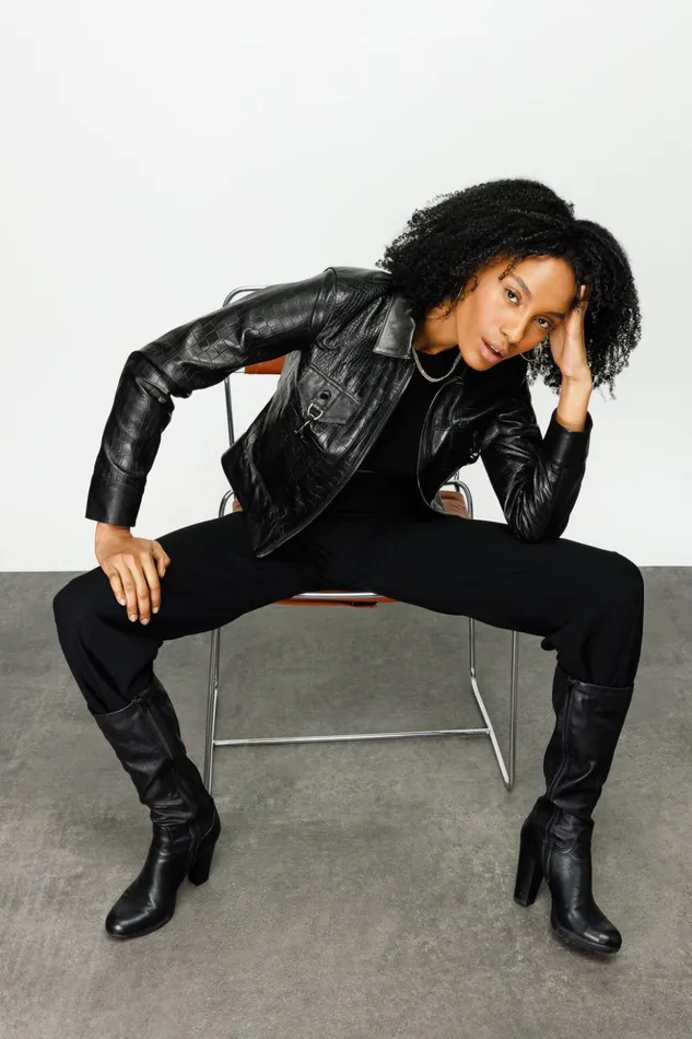 Vinci Leather Leather Jackets The Piane Black Leather Jacket 8211 Women